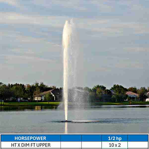 Aqua Master Geyser Lake Fountain Masters Decorative Series