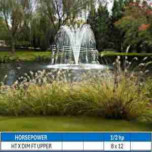 Aqua Master Medinah Lake Fountain Masters Decorative Series