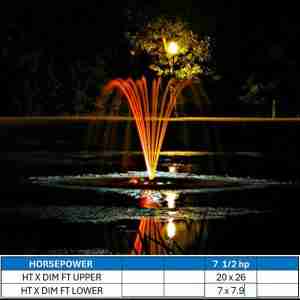 AquaMaster Grand Medinah Lake Fountain