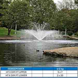 Aqua Master Refection Lake Fountain Masters Decorative Series