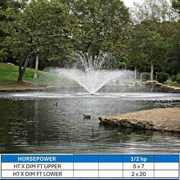 Aqua Master Refection Lake Fountain Masters Decorative Series