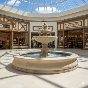 Campania Alessia Fountain in Basin
