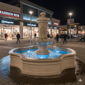 Giannini Ravello Monaco Pond Fountain