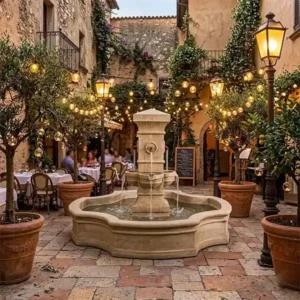 Giannini Rialto Monaco Pond Fountain